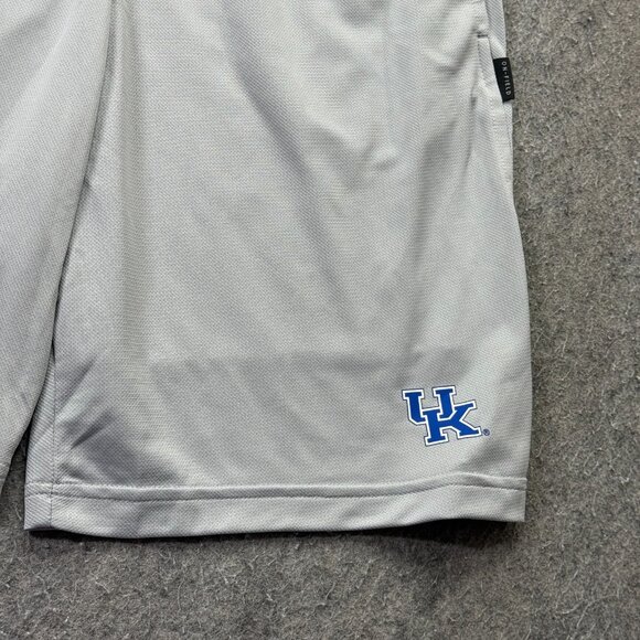 Kentucky Wildcats Nike Shorts Men S Gray DRI-FIT Football Athletic 9" - Picture 4 of 16